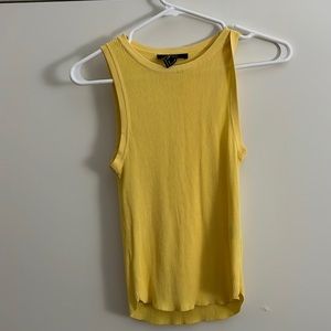 Forever 21 yellow tank